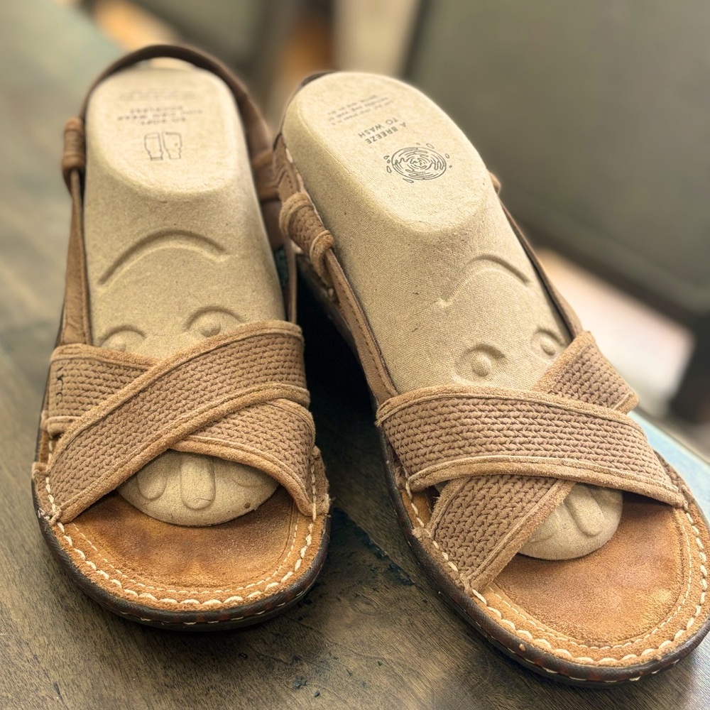 UGG Brown Strappy Sandals